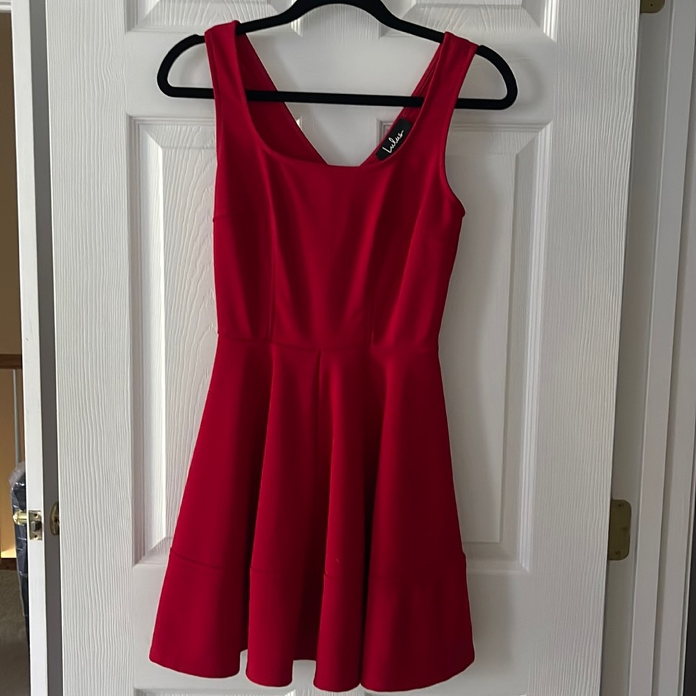 Lulus Red Cocktail Dress